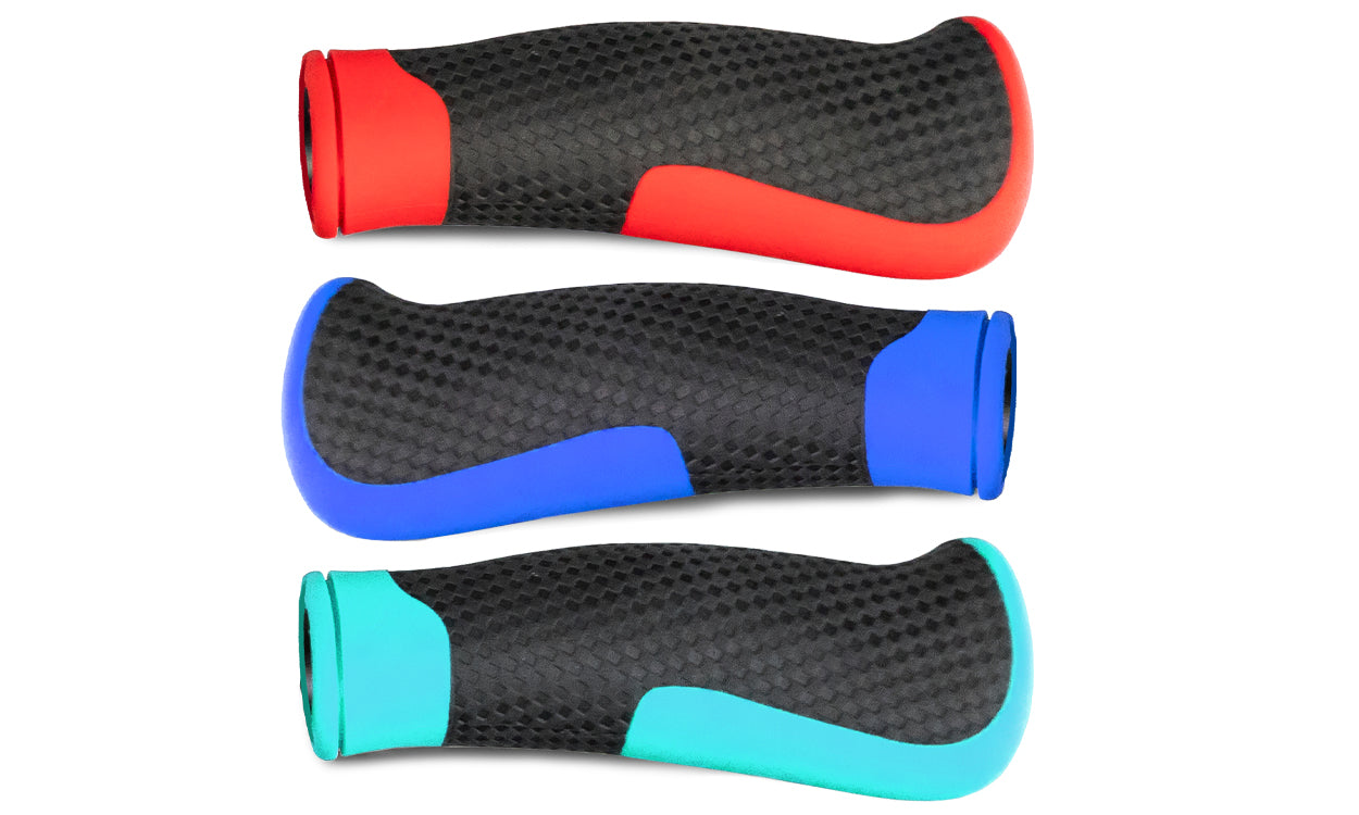 High-quality replacement handgrips for scooters. Perfect fit for JOEY, SYD, LON, and NYC models.