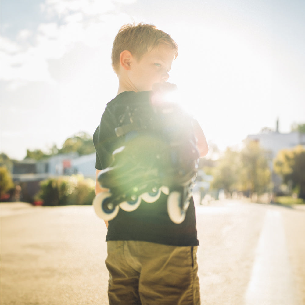 148 Black - Size Adjustable Inline Skates