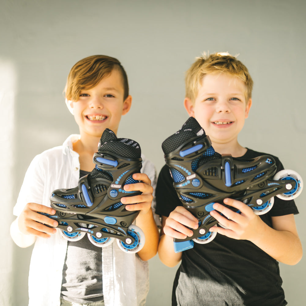 148 Black - Size Adjustable Inline Skates
