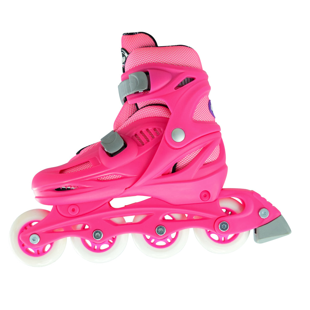 148 Pink - Size Adjustable Inline Skates