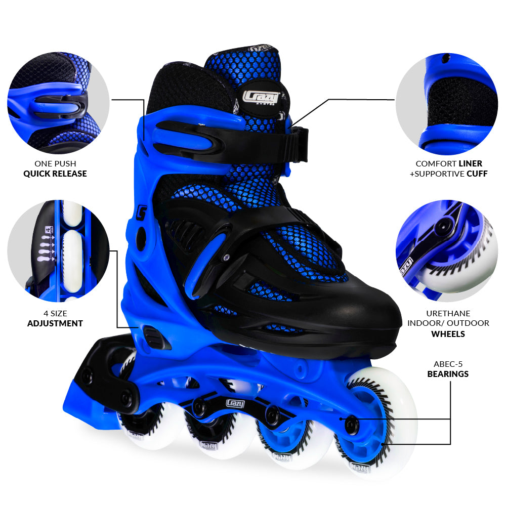 BLADE Blue - Size Adjustable Inline | PREORDER