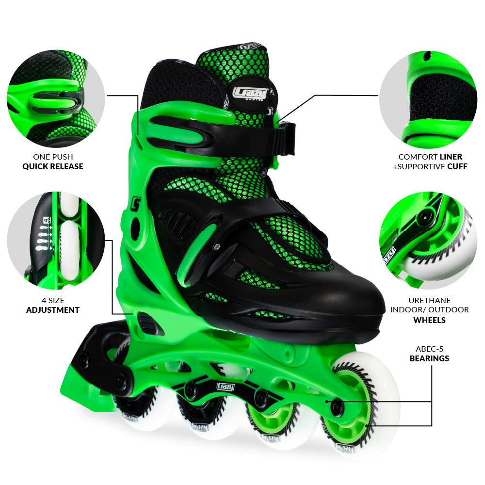 BLADE Green - Size Adjustable Inline | PREORDER