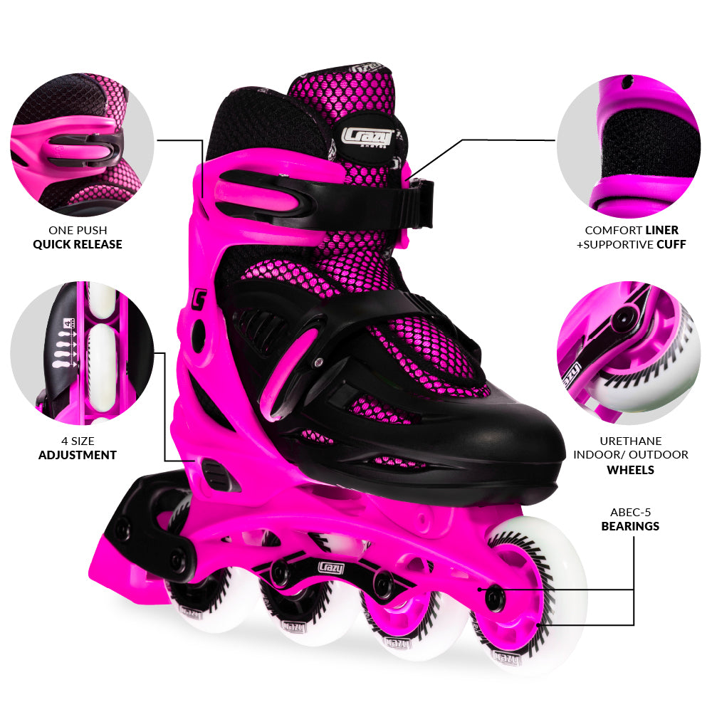 BLADE Pink - Size Adjustable Inline | PREORDER