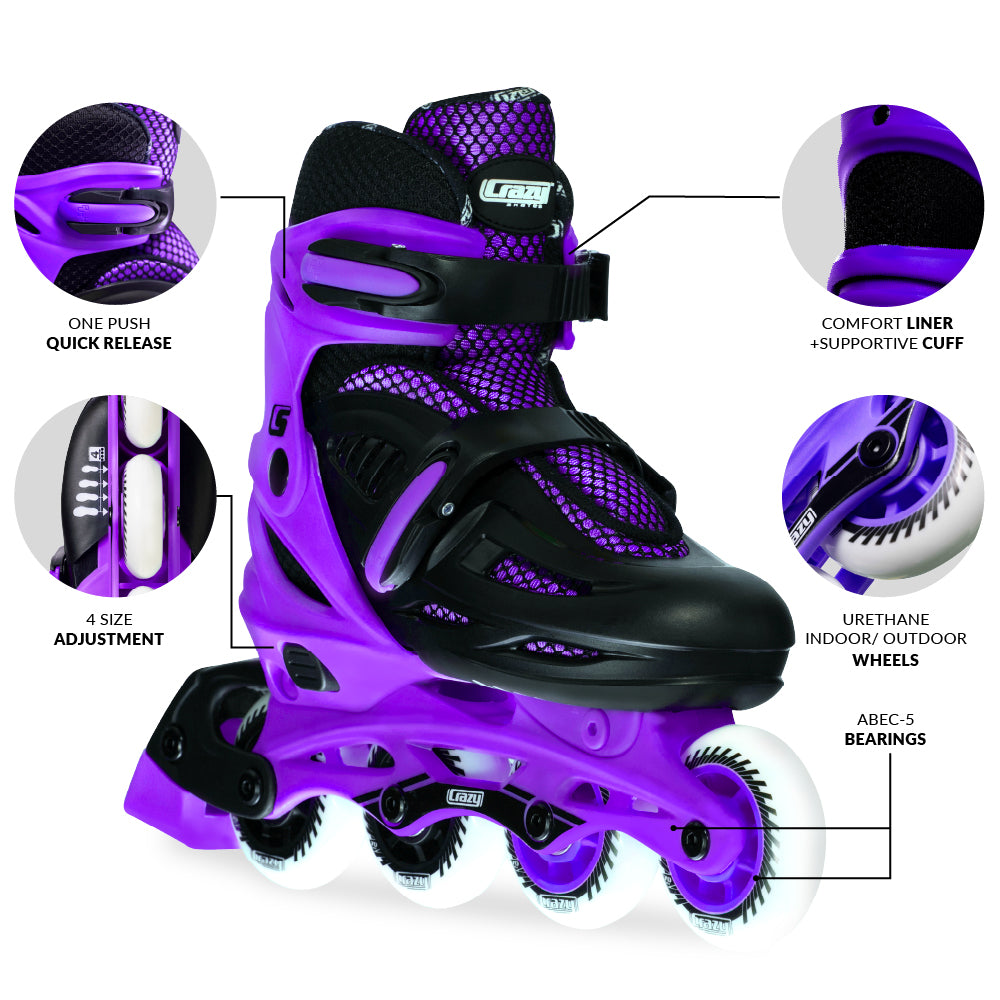 BLADE Purple - Size Adjustable Inline | PREORDER