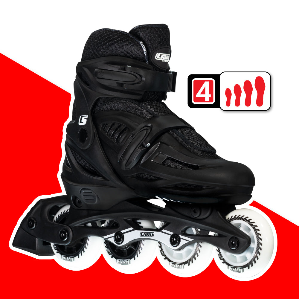 Warehouse Deal | BLADE Black - Size Adjustable Inline