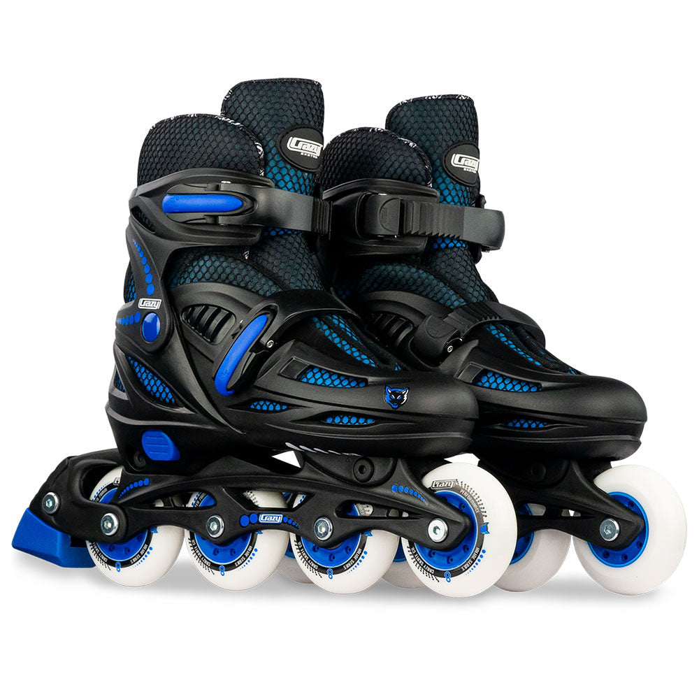 148 Black - Size Adjustable Inline Skates