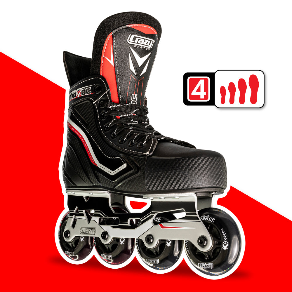 Warehouse Deal | HAVOC - Size Adjustable Hockey Inline Skates