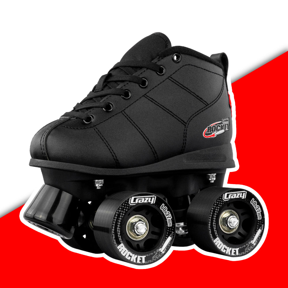 Warehouse Deal | ROCKET JR Black - Roller Skates