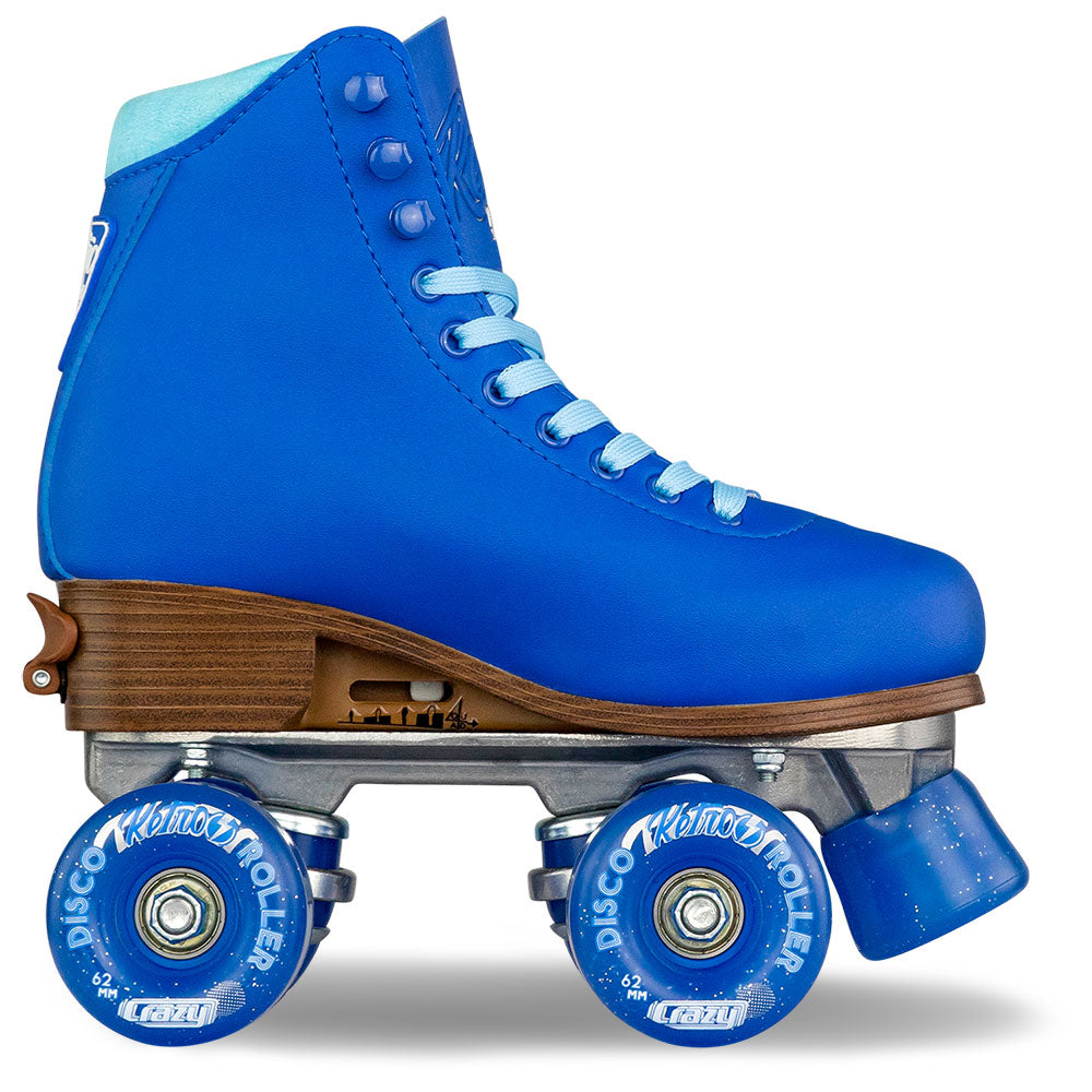 RETRO Blue - Size Adjustable Roller Skates