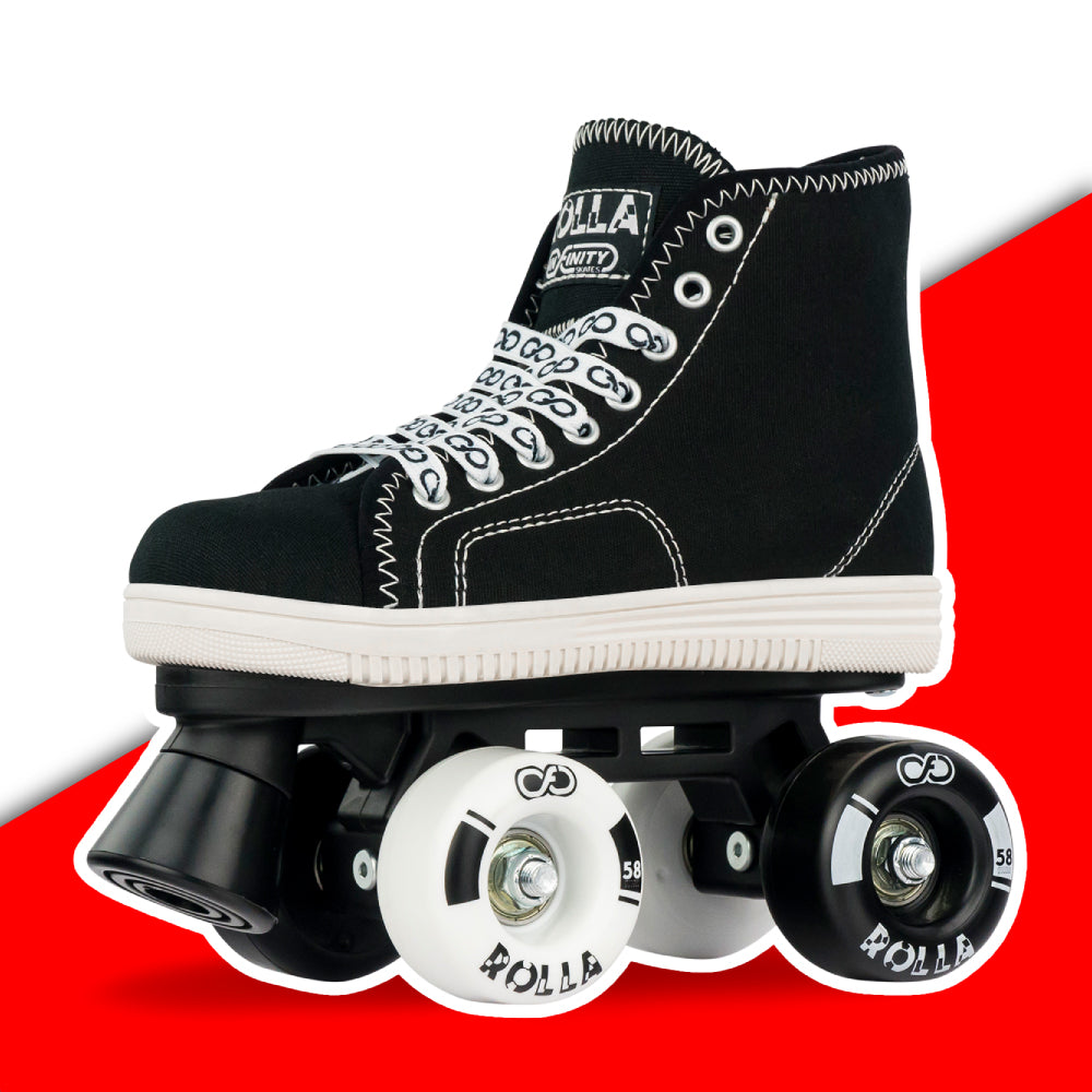 Warehouse Deal | ROLLA Black - Roller Skates by infinity