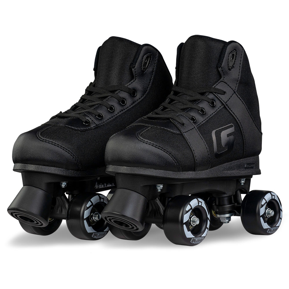 SK8 Black - Size Adjustable Roller Skates | CASE BUY
