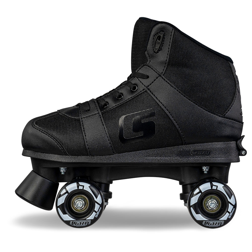 SK8 Black - Size Adjustable Roller Skates | CASE BUY