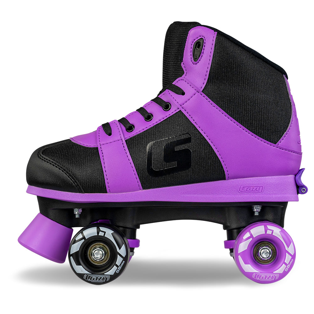 SK8 Purple - Size Adjustable Roller Skates | CASE BUY