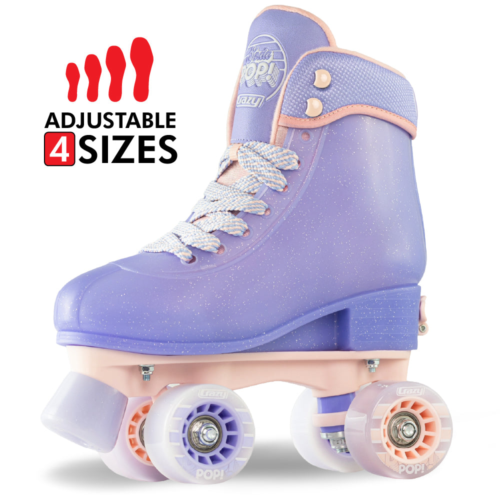 SODA POP Bubblegum - Size Adjustable Roller Skates
