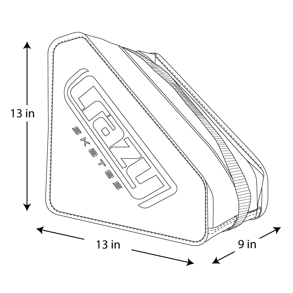 METALLIC Skate Bag - Teal