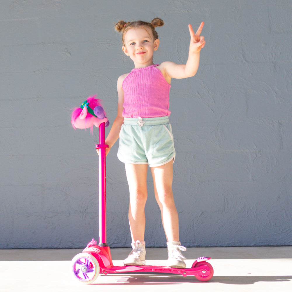 TROLLS Poppy - 3 Wheel Kick Scooter