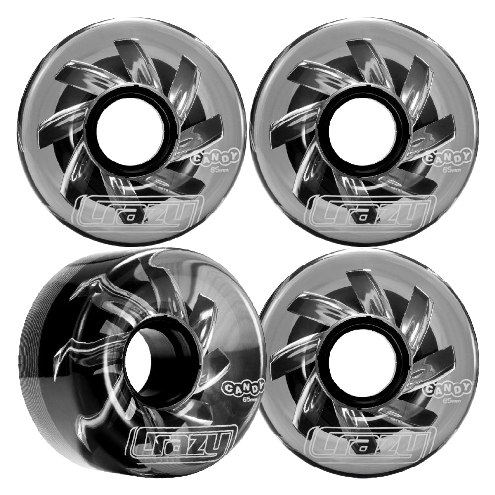 WHEEL CANDY - Black | Cola - 4/pack