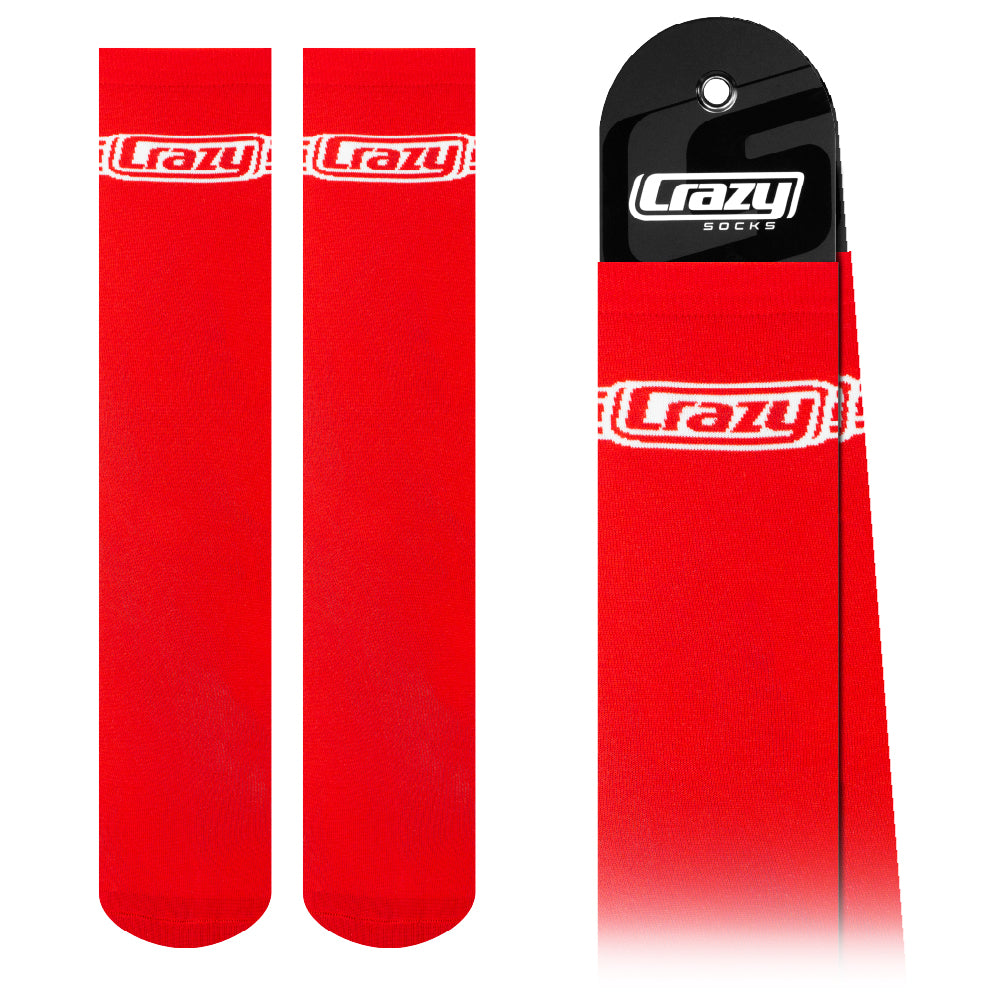 CLASSIC Red | Crazy Socks