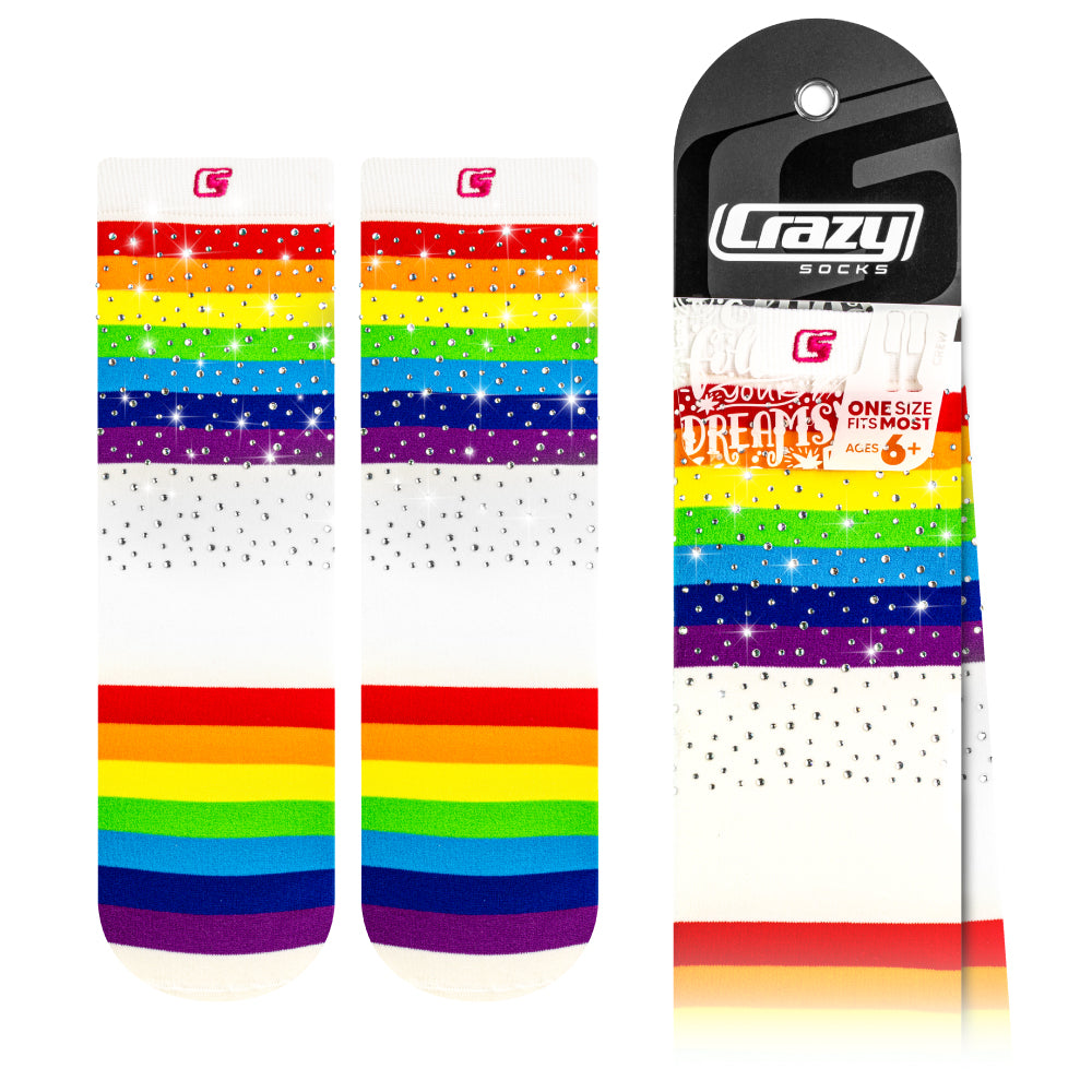 DIAMOND RAINBOW | Crazy Socks