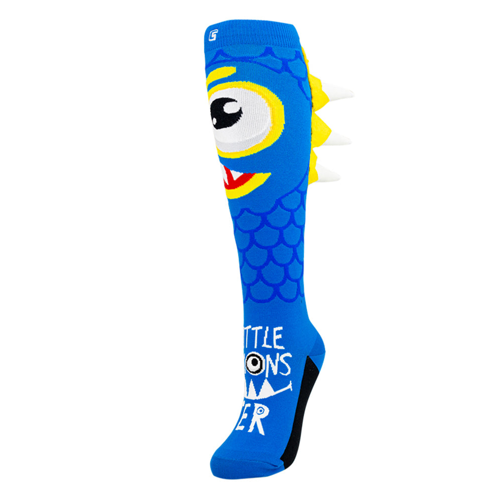 LITTLE MONSTER Blue | Crazy Socks