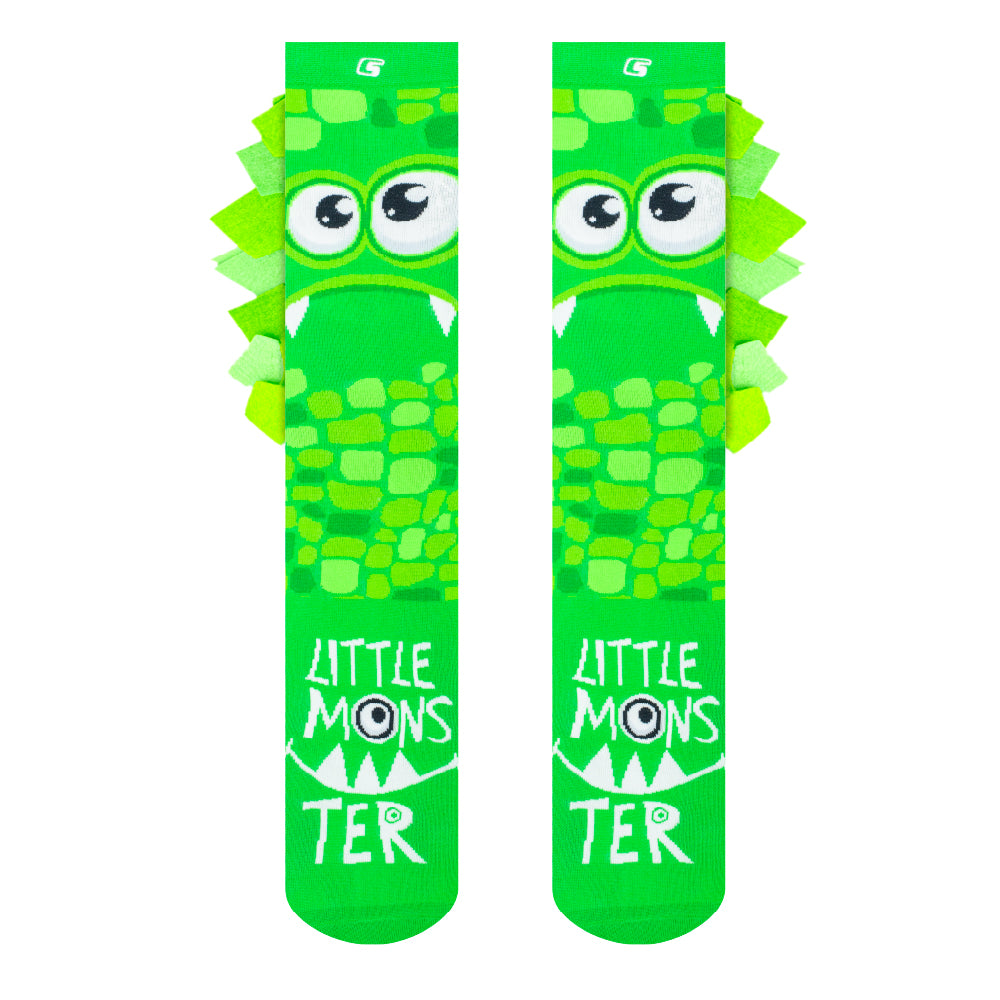 LITTLE MONSTER Green | Crazy Socks