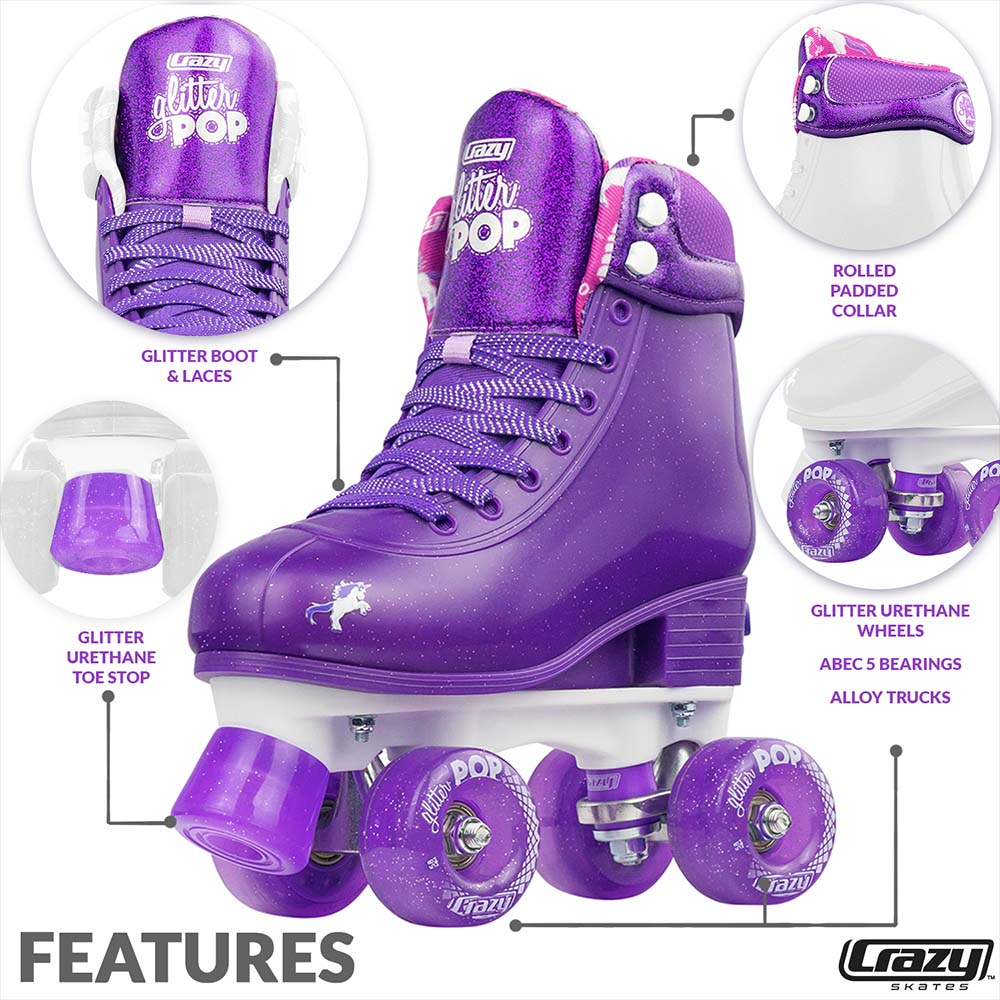PURPLE GLITTER