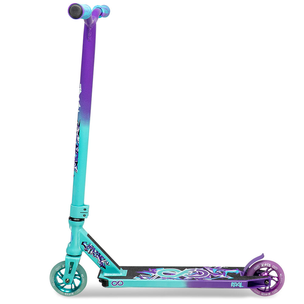 Teal/Purple