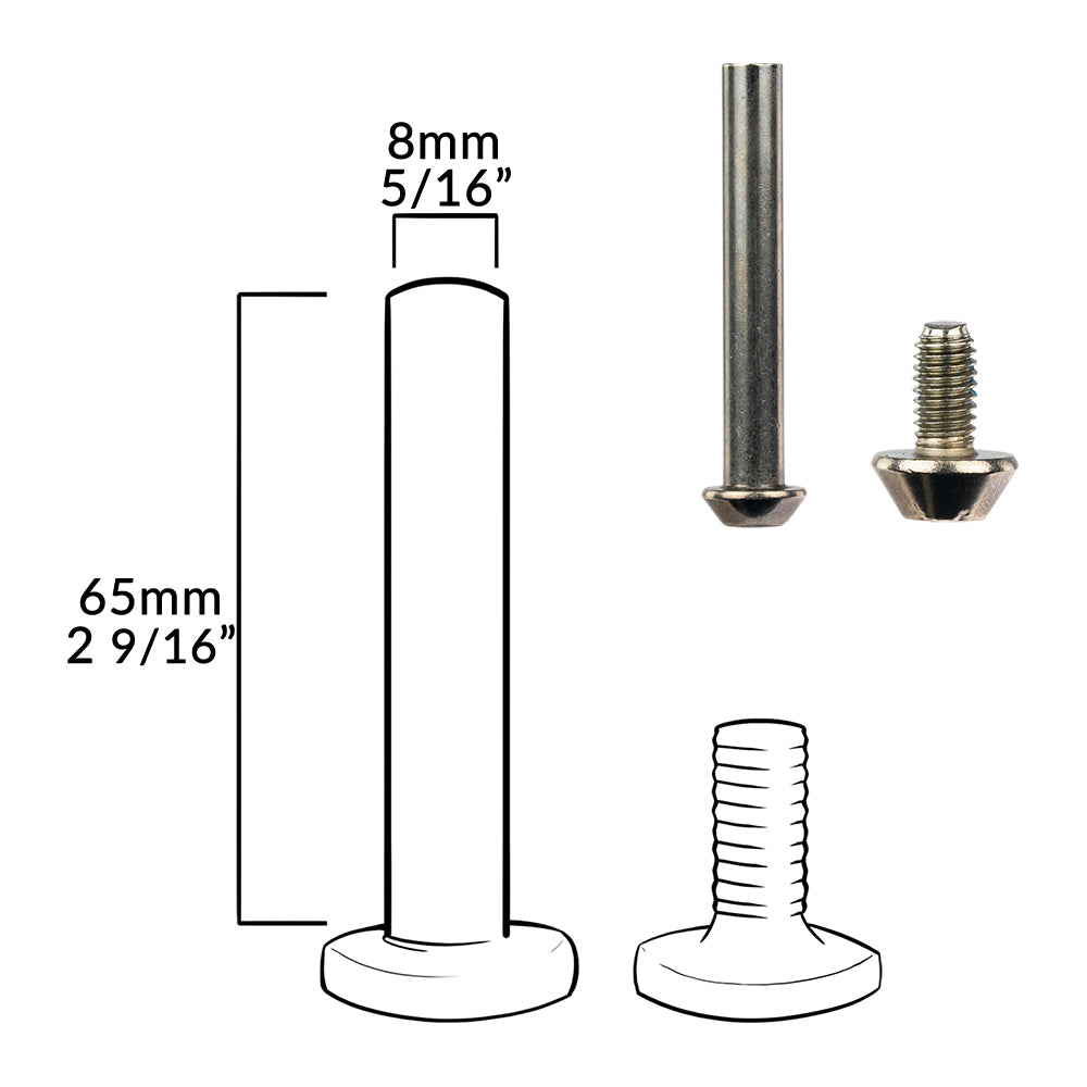 Axle Bolts Back Wheel - Suits SYD