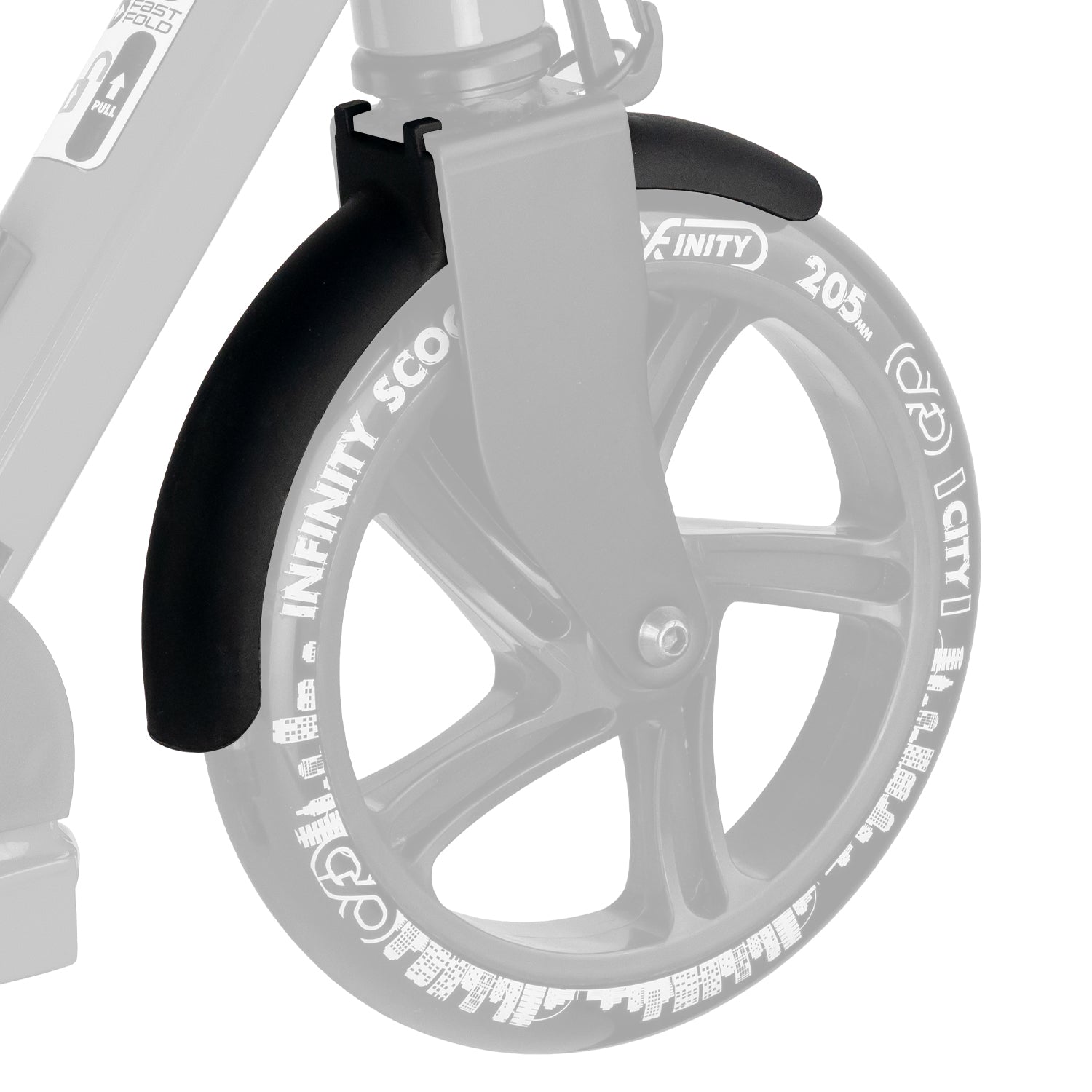 Front Wheel Mudguard - Suits SYD