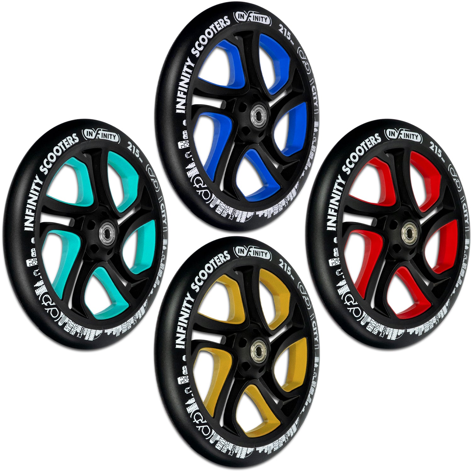 Scooter Wheel 215mm - Suits LON