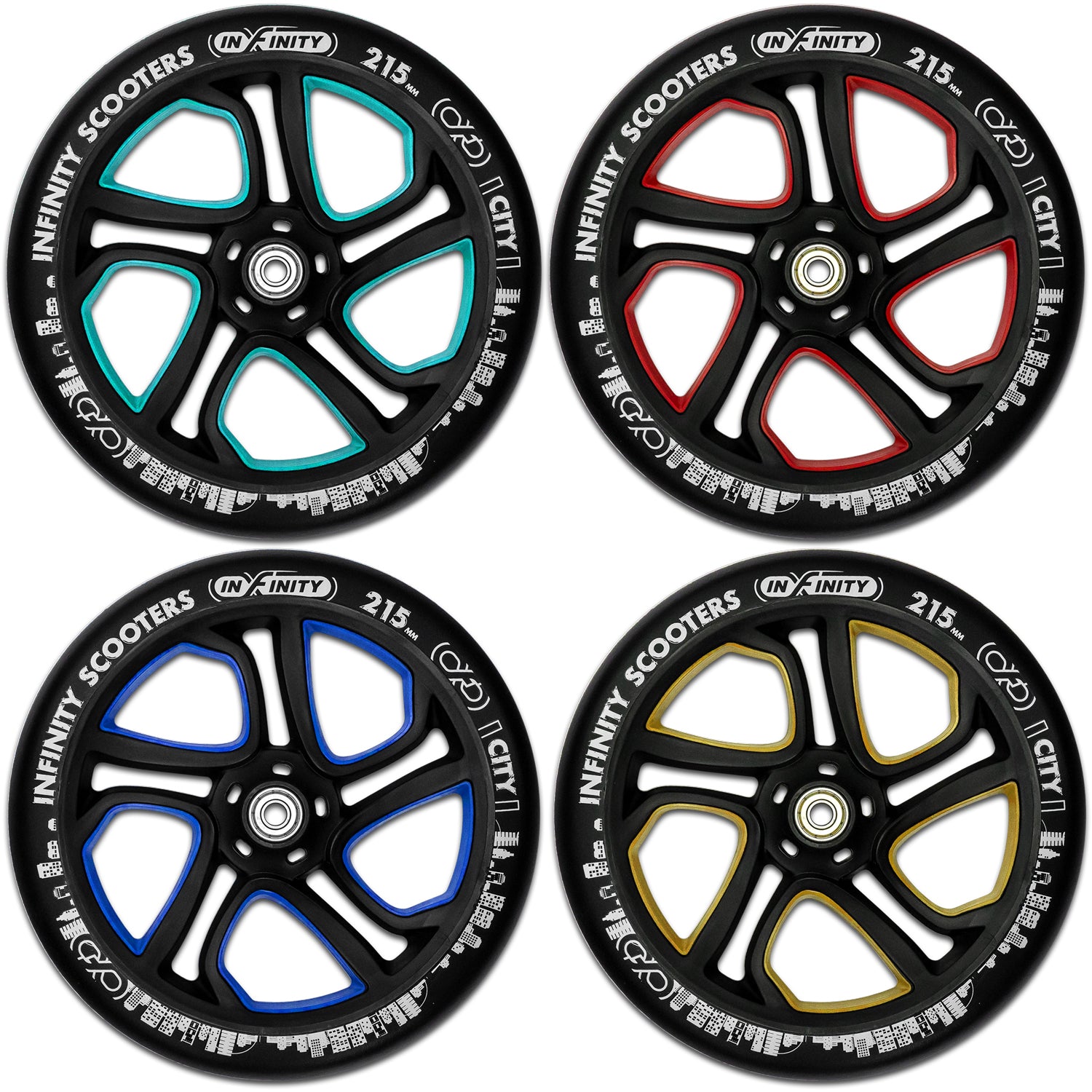 Scooter Wheel 215mm - Suits LON