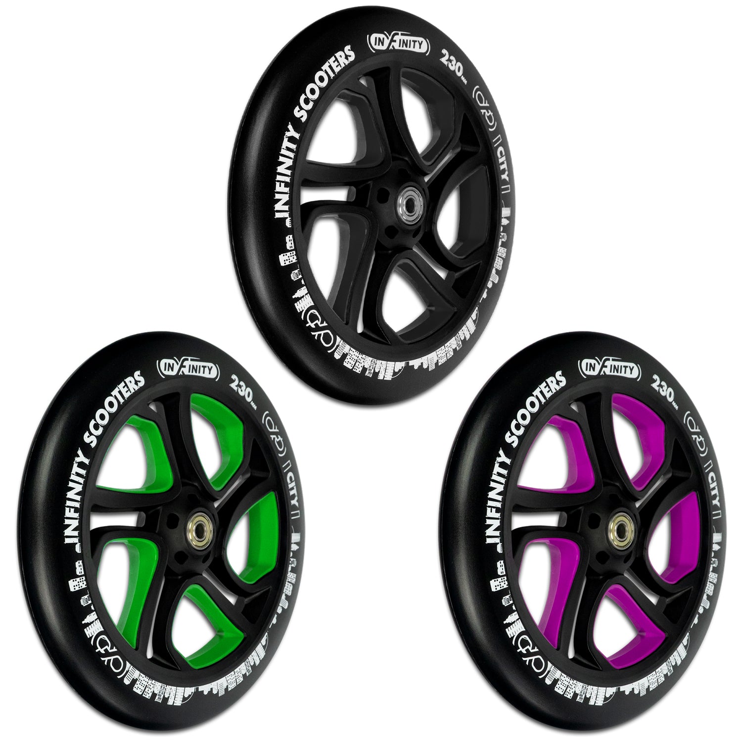 Front Wheel 230mm - Suits NYC