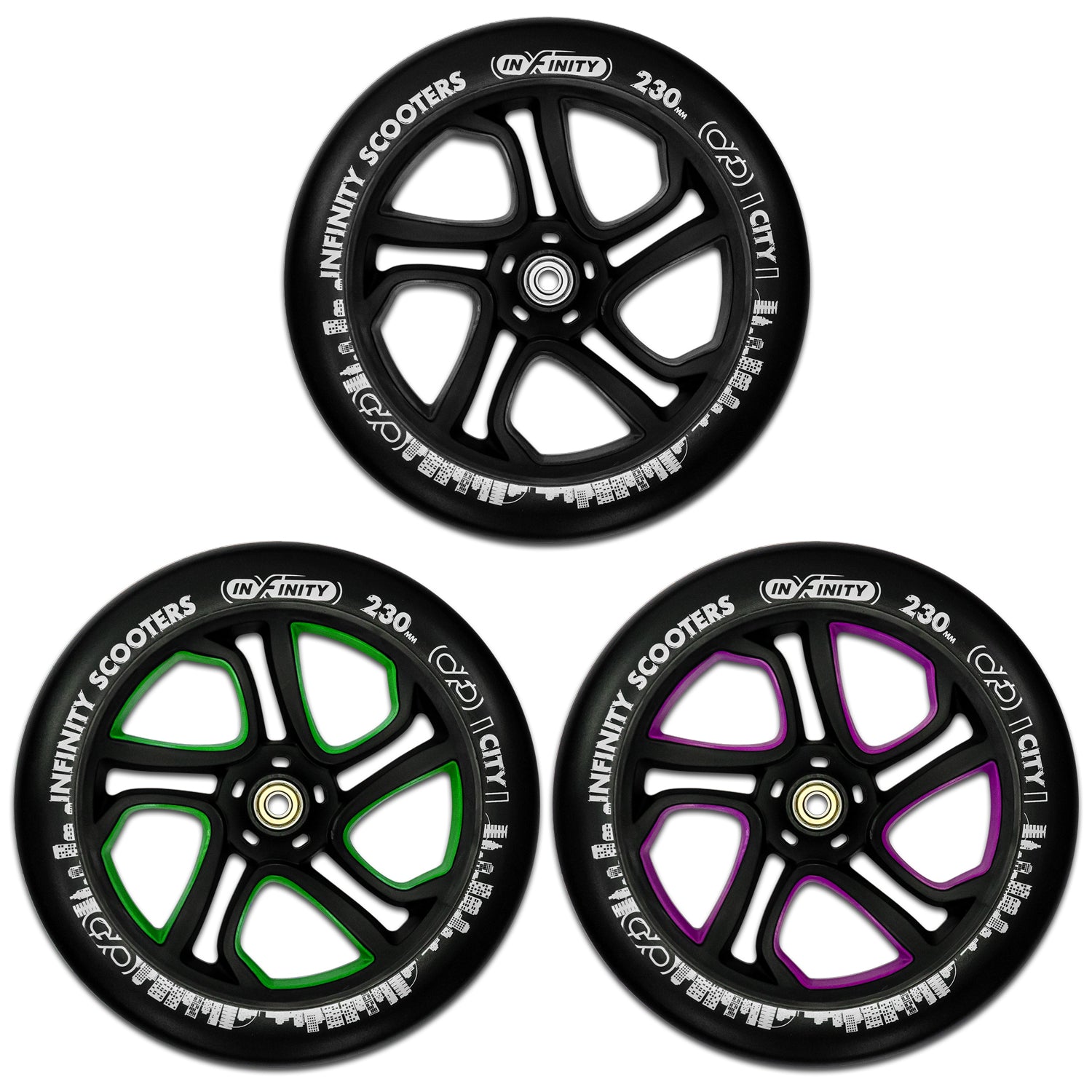 Front Wheel 230mm - Suits NYC