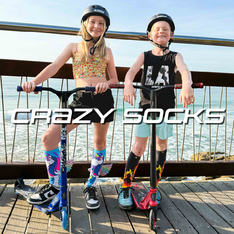 Colorful Crazy Socks Collection - Fun & Quirky Designs - Crazy Skates USA