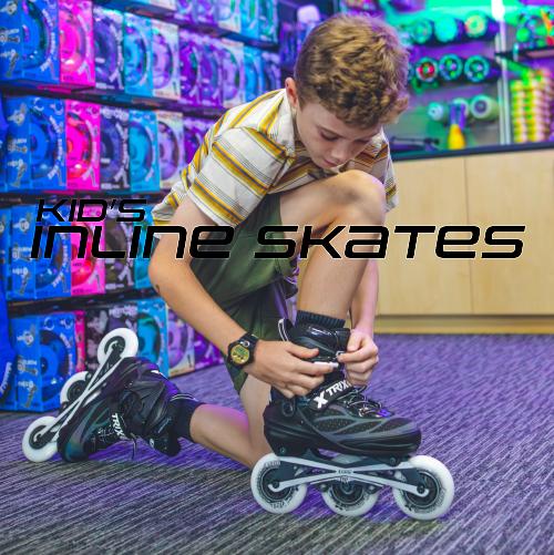 Kid's Inline Skates Collection - Size-Adjustable Skates for Growing Feet