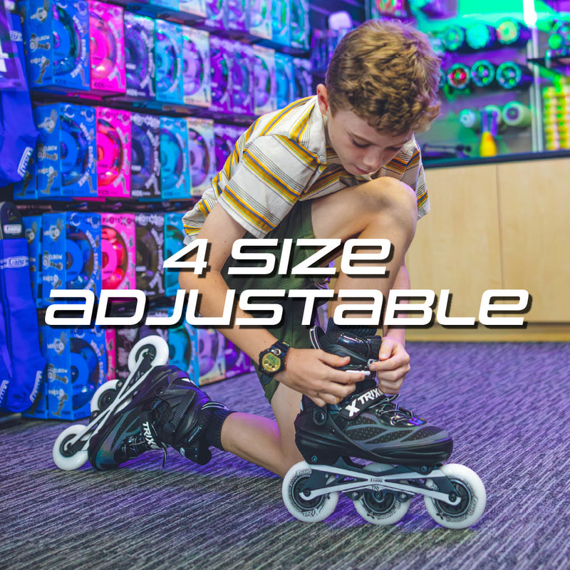 Size Adjustable Roller Skates for Kids - Perfect Fit Guaranteed! - Crazy Skates USA