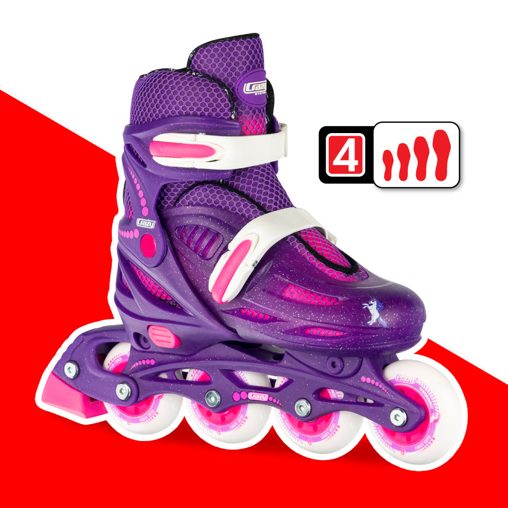 Warehouse Deal | 148 - Size Adjustable Inline Skates