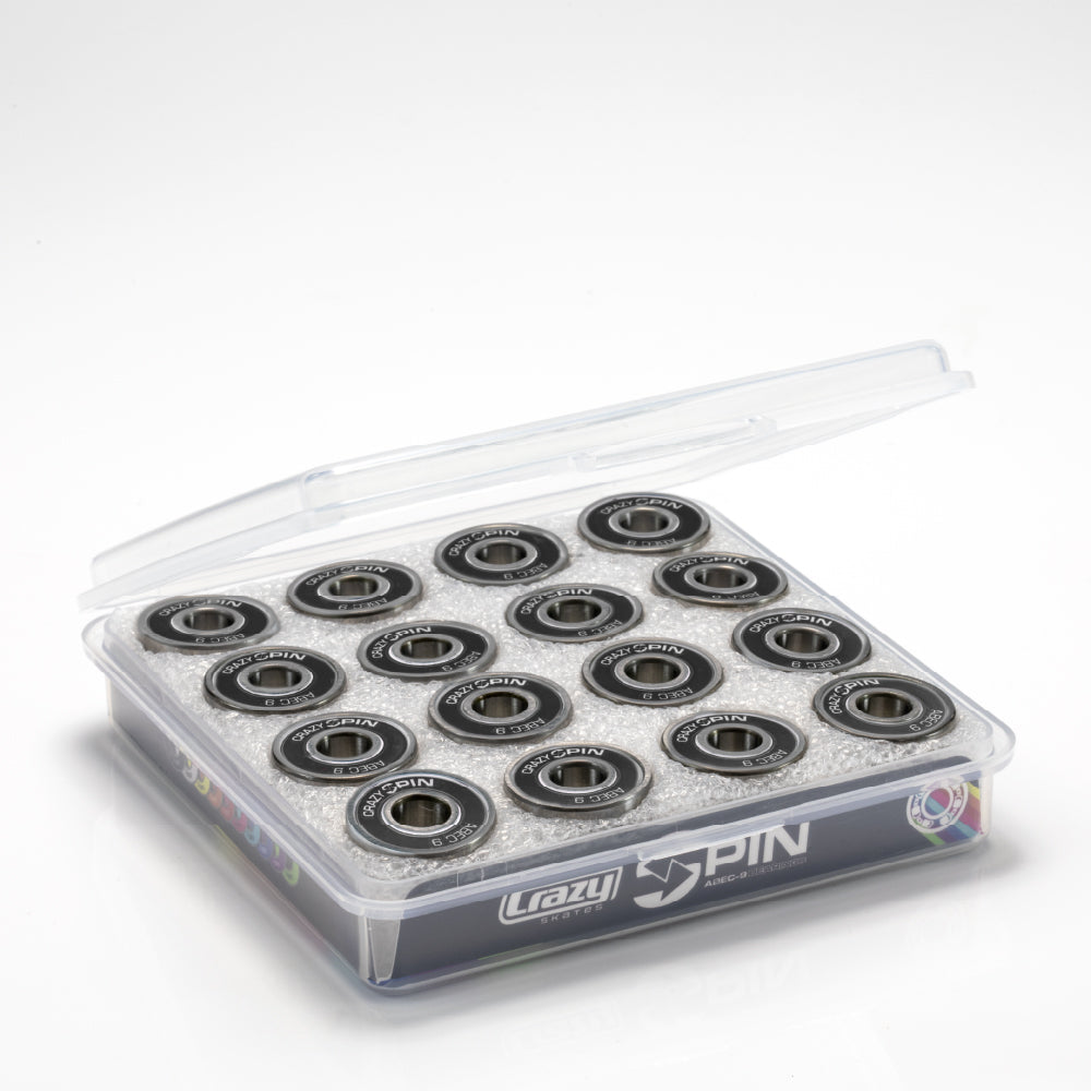 SPIN Bearings - Black | Case x16