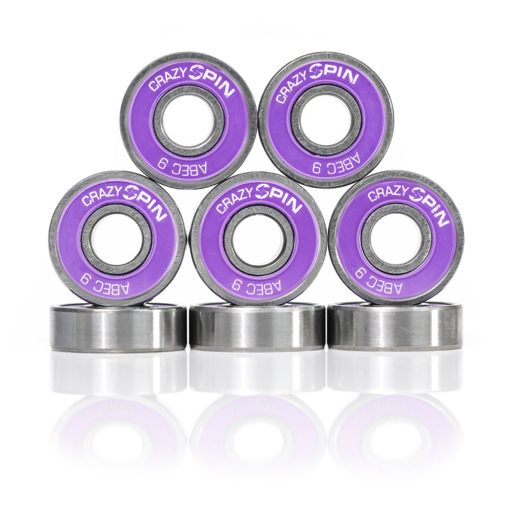 SPIN Bearings - Purple x8