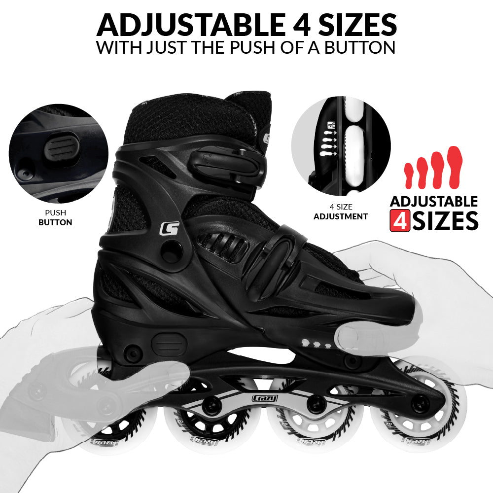 BLADE Black - Size Adjustable Inline | PREORDER