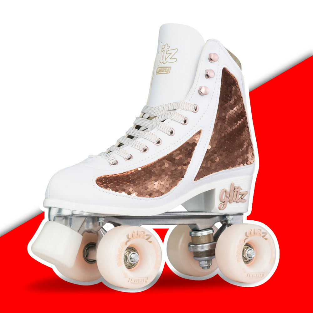 Warehouse Deal | GLITZ Rose Gold - Roller Skates