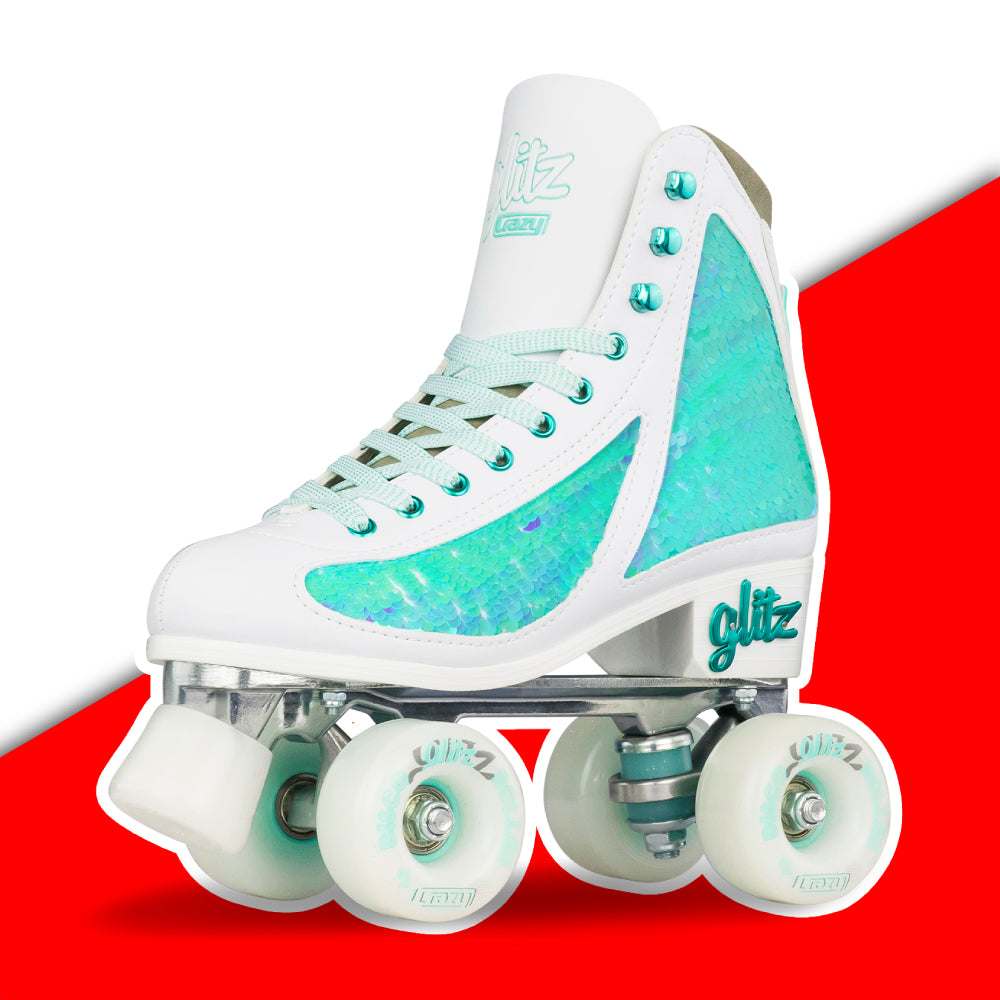 Warehouse Deal | GLITZ Turquoise - Roller Skates