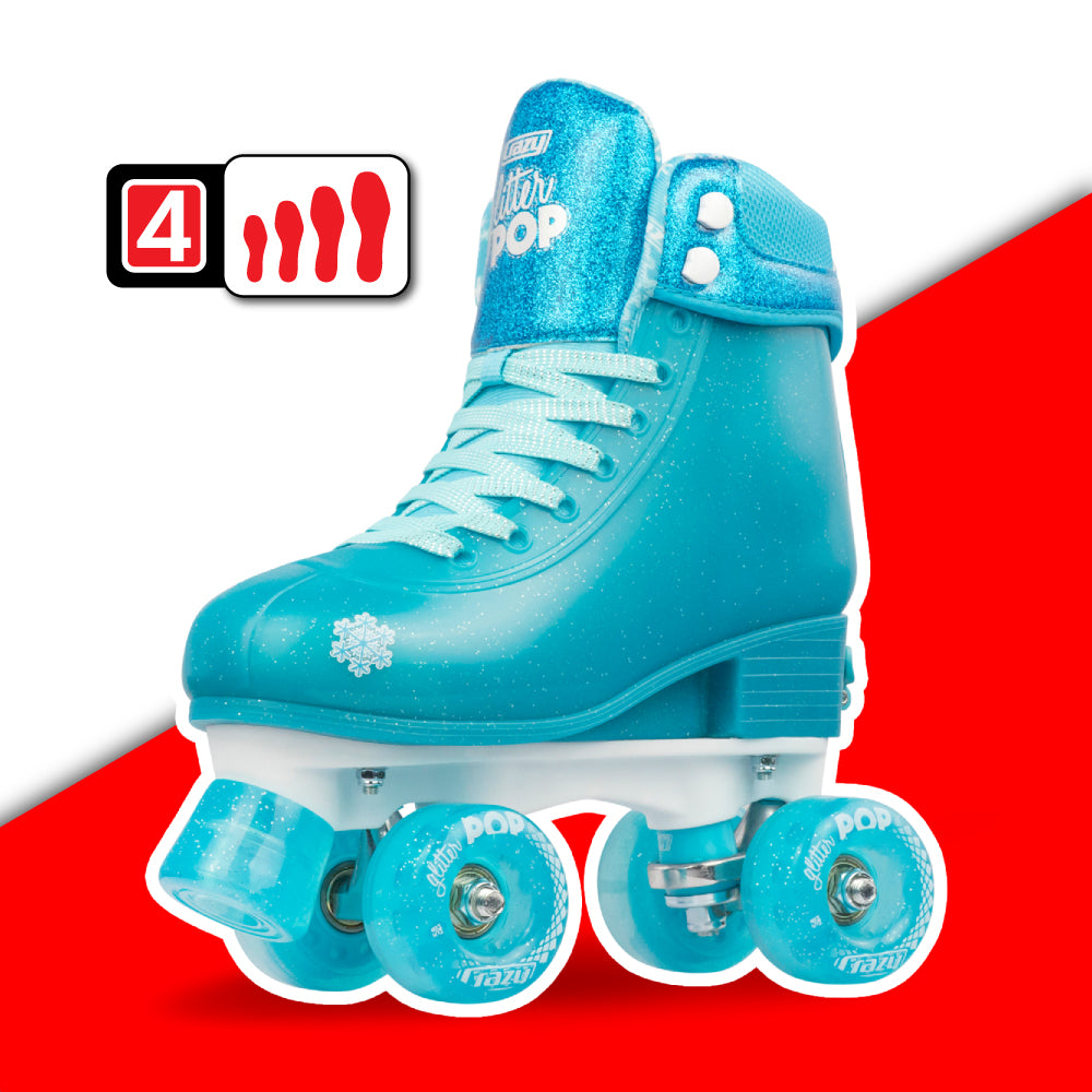 Warehouse Deal | GLITTER POP - Size Adjustable Roller Skate