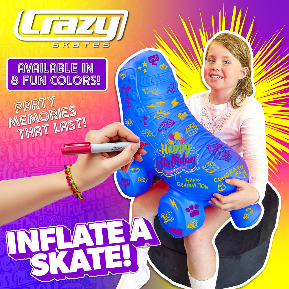 INFLATE-A-SKATE Blue
