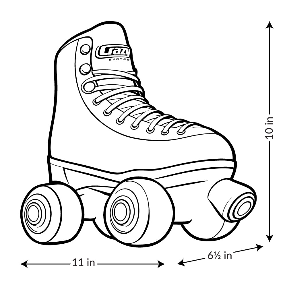 mini INFLATE-A-SKATE Red