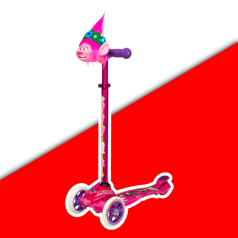 Warehouse Deal | TROLLS Poppy - 3 Wheel Kick Scooter