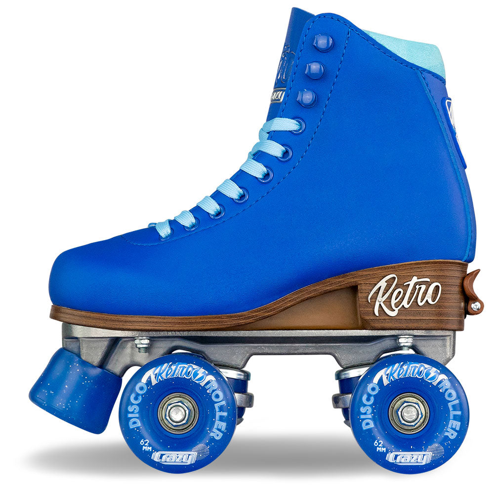 RETRO Blue - Size Adjustable Roller Skates
