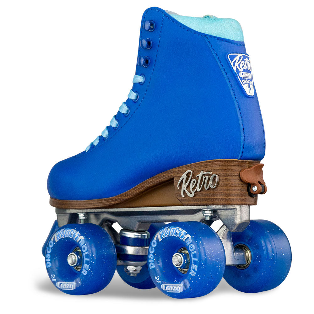 RETRO Blue - Size Adjustable Roller Skates