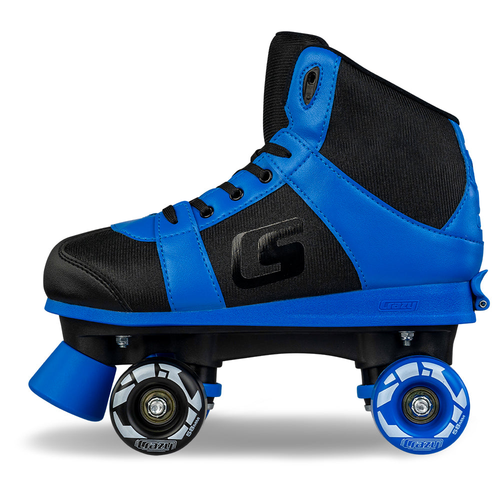 SK8 Size Adjustable HiTop Roller Skates Crazy Skates USA