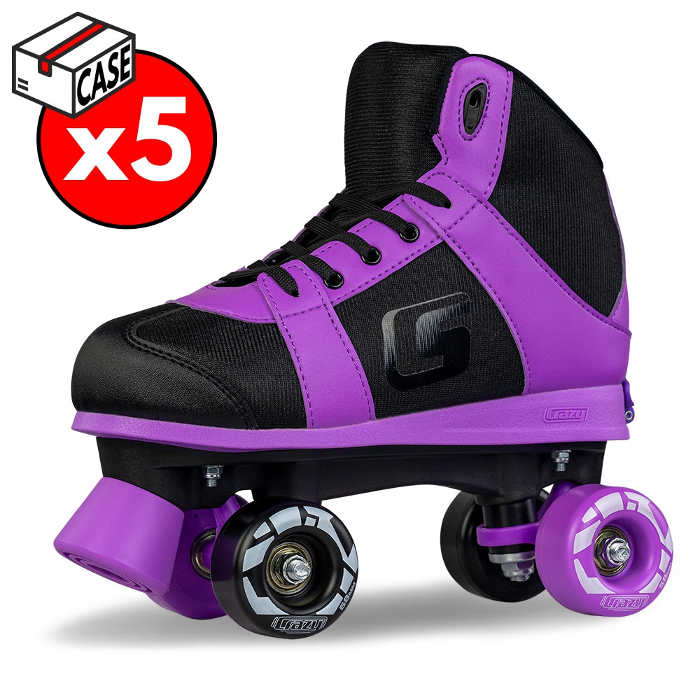 SK8 Purple - Size Adjustable Roller Skates | CASE BUY